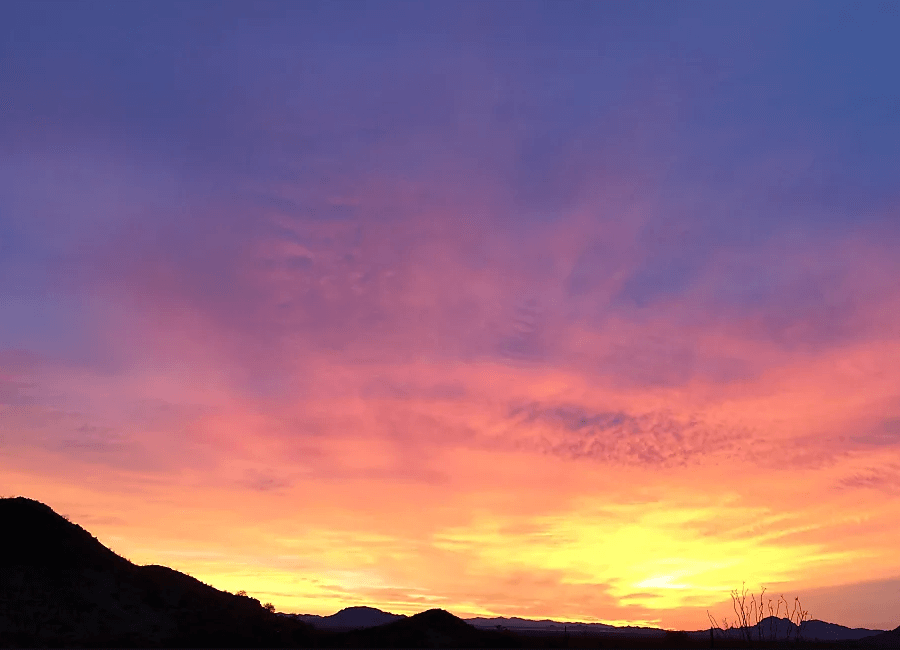RV Rental Phoenix PHX RV Rental Camping Sunset